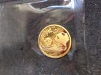LAATSTE 2021 China - Panda - 3 gram gold goud in blister OMP, Ophalen of Verzenden, Centraal-Azië, Losse munt, Goud