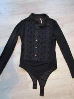 Body Giorgia mt S/M, Kleding | Dames, Zwart, Ophalen of Verzenden, Zo goed als nieuw, Lange mouw