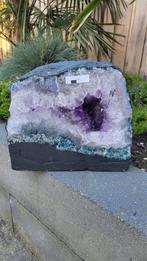 Amethist geode Brazilië, Ophalen of Verzenden