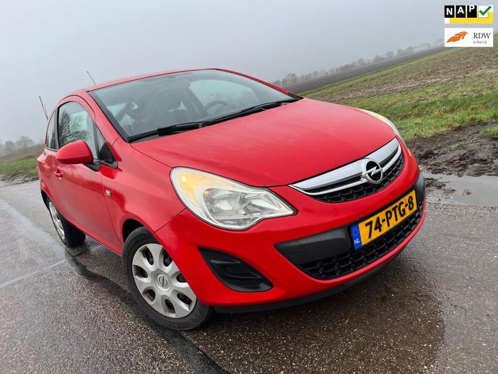 Opel Corsa 1.2-16V Edition / nwe apk - 2011, Auto's, Opel, Bedrijf, Te koop, Corsa, ABS, Airbags, Airconditioning, Centrale vergrendeling