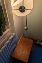 Vintage Kranten/Tijdschriften Tafeltje Chroom/Hout, Huis en Inrichting, Tafels | Bijzettafels, Minder dan 45 cm, Minder dan 55 cm