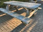 Picknick tafel, Tuin en Terras, Picknicktafels, Ophalen, Gebruikt, Rechthoekig, Hout