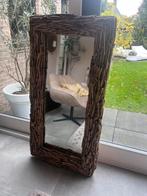 Drijfhouten spiegel +-130 x 65 cm, Ophalen, Rechthoekig, 50 tot 100 cm, 100 tot 150 cm