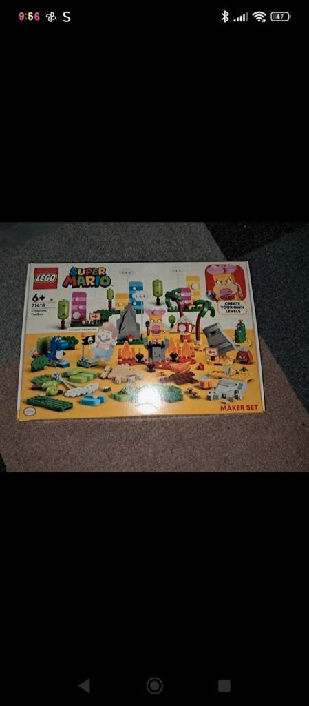 LEGO Super Mario Maker Set - Maak je eigen levels!, Kinderen en Baby's, Speelgoed | Duplo en Lego, Zo goed als nieuw, Lego, Complete set