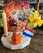 Koningsdag steker#sprookjes wolvilt # jaarring, Ophalen of Verzenden, Nieuw, Figuurtje(s), Wolvilt