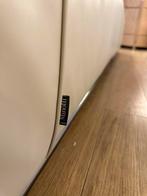 Nieuwstaat Minotti Beige Leren 4-Zits + 2 Hockers - NP: €25k, Huis en Inrichting, Banken | Bankstellen, Minotti, Leer, Ophalen of Verzenden