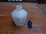 Opaline flesje met stop (1), Antiek en Kunst, Ophalen of Verzenden
