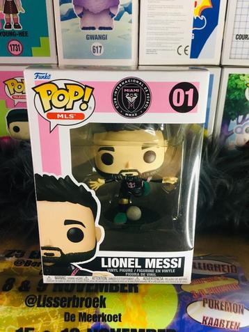 Funko Pop! Messi 01 Miami Football Voetbal beschikbaar voor biedingen