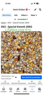 Duivenvoer Paloma Speciaal Kweek & Sport 20kg 5 zakjen €70, Ophalen