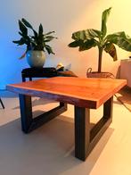 Salontafel eikenhout, Ophalen, 100 tot 150 cm, Eikenhout, 50 tot 100 cm