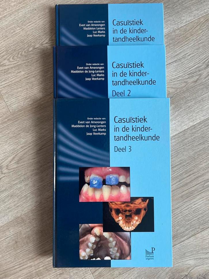 Casuïstiek Kindertandheelkunde - Complete Set, Boeken, Studieboeken en Cursussen, Zo goed als nieuw, HBO, Gamma, Ophalen of Verzenden