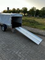Boedelbak huren scootmobiel transport scooter aanhanger