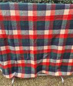 Vintage zachte wollen deken, Huis en Inrichting, Woonaccessoires | Plaids en Woondekens, Ophalen of Verzenden, Gebruikt