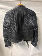 Denham Leren Jack - Maat XS, Zwart, Ophalen of Verzenden, Zo goed als nieuw, Jasje