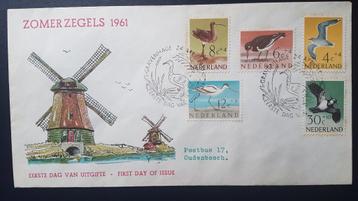 FDC E47 zomerzegels 1961