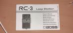 Boss RC3 loop station manual, Muziek en Instrumenten, Effecten, Ophalen of Verzenden, Zo goed als nieuw