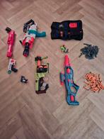 Nerf Pistolen Set + Hesje  en pijltjes. Ook apart te Koop, Ophalen, Gebruikt, Jongen of Meisje