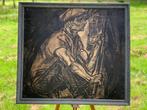 Mijnwerker ets van jan toorop, Antiek en Kunst, Kunst | Etsen en Gravures, Ophalen