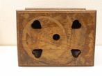 Houten voetenstoof 36083, Ophalen, Minder dan 50 cm, Gebruikt, Rond