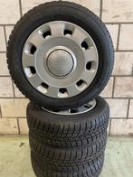 Winterset Fiat 500 - Complete Set! 4X98, 14 inch, Gebruikt, 175 mm, Banden en Velgen