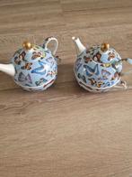 Theepot incl kop set van L Dake & Zoon - Vlinder Design, Ophalen of Verzenden, Overige stijlen, Overige typen