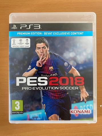 Pro evolution soccer 2018 beschikbaar voor biedingen