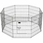Kippenren 480 cm omtrek Zwart Opvouwbaar Kippen Kippenhok, Dieren en Toebehoren, Pluimvee | Toebehoren, Ophalen of Verzenden, Nieuw