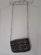 Primark Tasje Clutch Parels, Sieraden, Tassen en Uiterlijk, Ophalen of Verzenden, Zo goed als nieuw, Grijs, Handtas