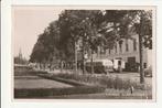 ARNHEM JANSBINNENSINGEL PARK KERKTOREN TROLLEYBUS VRACHTAUTO, Verzamelen, Ansichtkaarten | Nederland, Ophalen of Verzenden, 1940 tot 1960