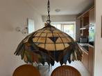 Tiffany glas in loodlamp, Huis en Inrichting, Ophalen, Zo goed als nieuw, Glas, Minder dan 50 cm