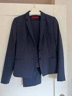 Hugo Boss Damespak - Donkerblauw - Maat 36, Kleding | Dames, Ophalen of Verzenden, Zo goed als nieuw, Maat 36 (S), Blauw