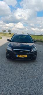 Ford Focus 1.6 Tdci 66KW WGN 2011 Zwart, Auto's, Euro 5, Stof, Zwart, 4 cilinders