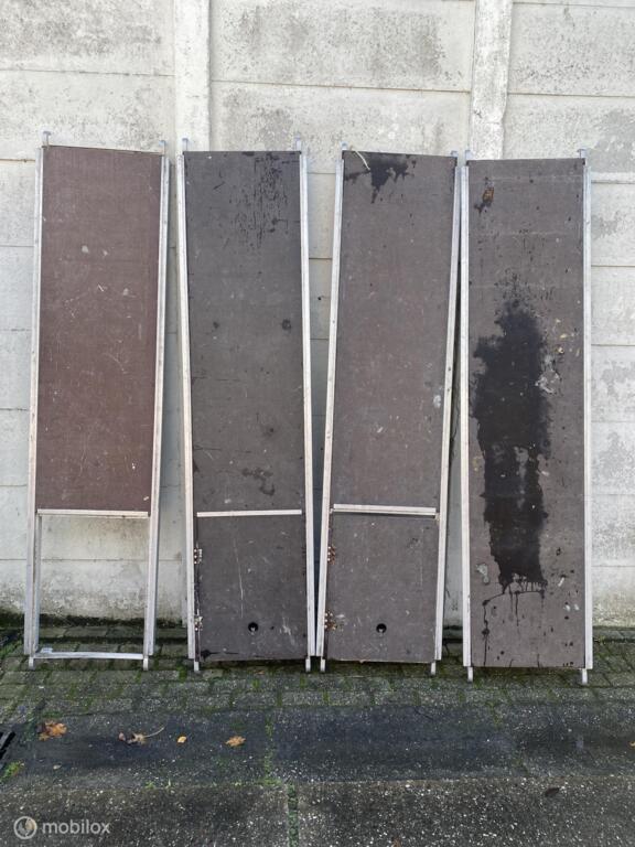 4x Custers platformen 250cm met een beetje werk, Doe-het-zelf en Verbouw, Steigers, Gebruikt, Ophalen