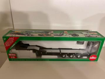 Siku 2886 mechanische 3 asser dieplader 1:32 nieuw in doos beschikbaar voor biedingen