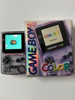 Nintendo Gameboy Color Atomic Purple IPS CIB, Ophalen of Verzenden, Zo goed als nieuw, Game Boy Color
