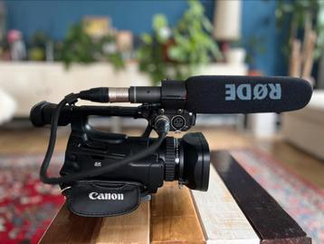 Canon XF100 Professionele Videocamera + Accessoires  beschikbaar voor biedingen