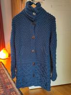 Warm lang en prachtig INTI vest, mt M donkerblauw., Kleding | Dames, Ophalen of Verzenden
