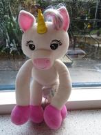 Unicorn Eenhoorn merk Fingerlings Eldohm velours met geluid, Ophalen of Verzenden, Zo goed als nieuw, Paard