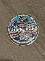 Militaire USA Airforce munt, Ophalen of Verzenden, Luchtmacht, Amerika, Embleem of Badge