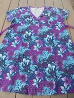 Paars bonte jurk MS MODE, Paars, Maat 46/48 (XL) of groter, Ophalen of Verzenden, Zo goed als nieuw