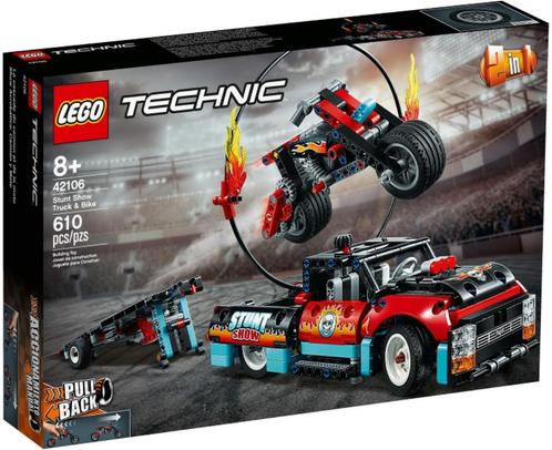 Nieuwe Lego Technic set 42106 Stunt Show Truck & Bike, Kinderen en Baby's, Speelgoed | Duplo en Lego, Nieuw, Lego, Complete set