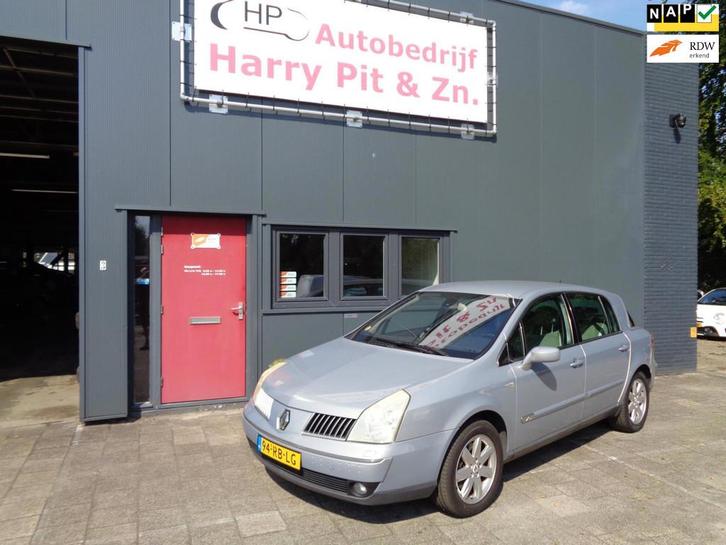 Renault Vel Satis 2.0 16V Turbo Expression, Auto's, Renault, Te koop, Vel Satis, ABS, Airbags, Airconditioning, Boordcomputer