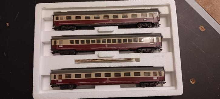 Märklin 42993: Rijtuigenset "Südwind", Hobby en Vrije tijd, Modeltreinen | H0, Zo goed als nieuw, Treinset, Wisselstroom, Märklin