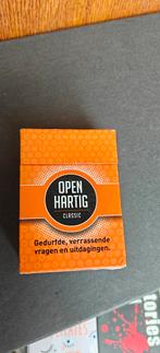 Open hartig. Vragen spel kaartjes, Hobby en Vrije tijd, Gezelschapsspellen | Kaartspellen, Ophalen of Verzenden, Zo goed als nieuw