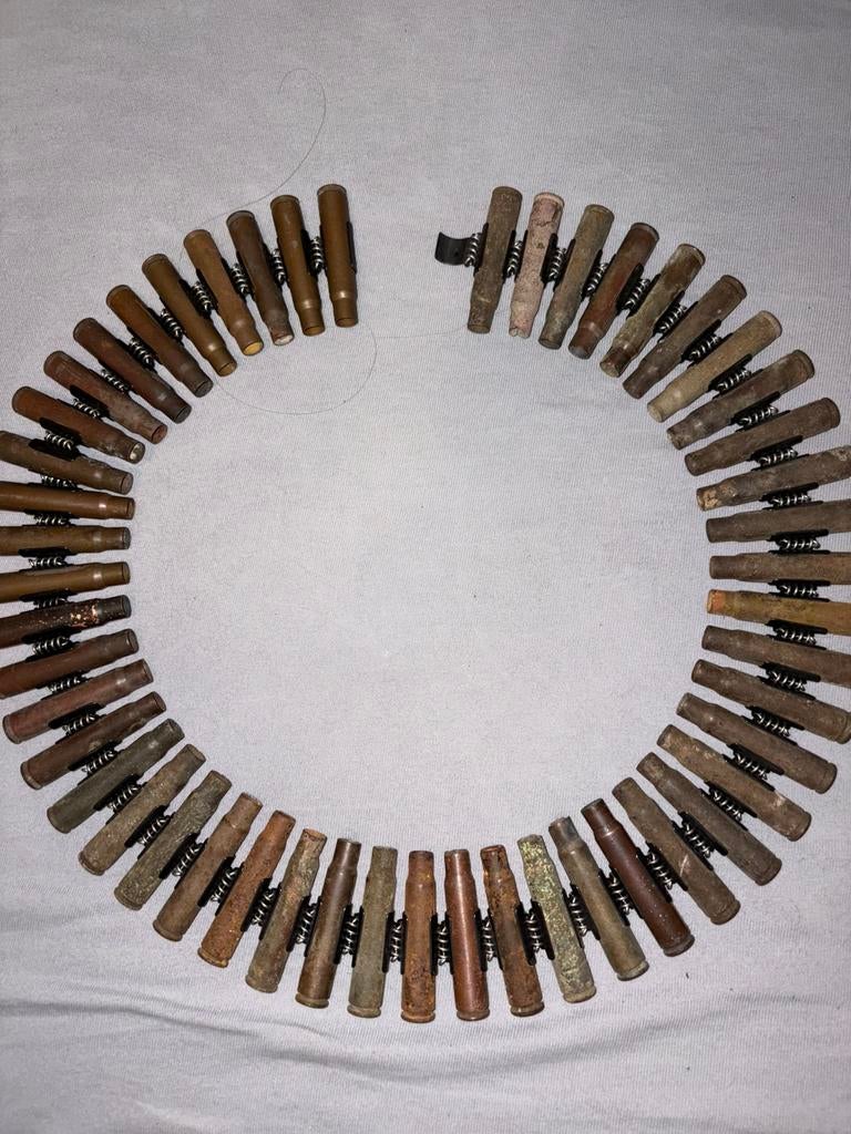 Ww2 mg band, Minder dan 50 cm, Rond, Ophalen of Verzenden, Zo goed als nieuw