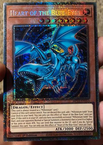 Yu-Gi-Oh! Heart of the Blue Eyes MP25 Starlight Rare Mint beschikbaar voor biedingen