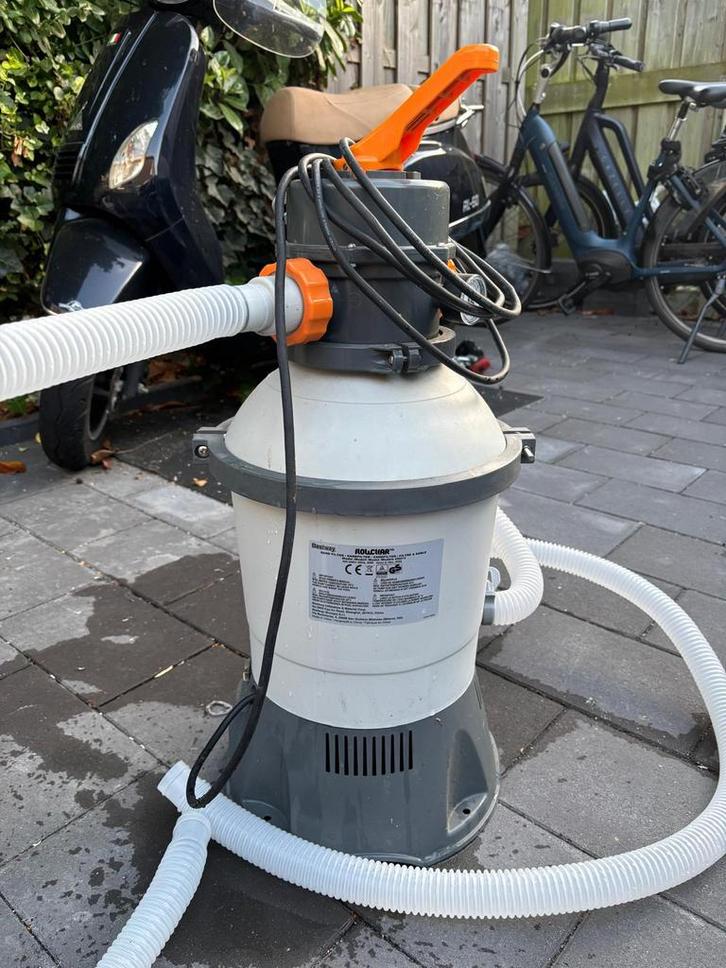 Bestway zandfilterpomp, Tuin en Terras, Zwembad-toebehoren, Zo goed als nieuw, Zwembadpomp, Ophalen