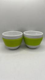 Koziol 2 mokken appelgroen,  design Matteo Thun., Ophalen of Verzenden, Zo goed als nieuw, Gebruiksvoorwerp