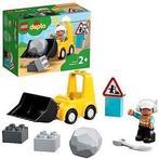 Duplo buldozer 10930, Ophalen, Zo goed als nieuw, Complete set, Duplo