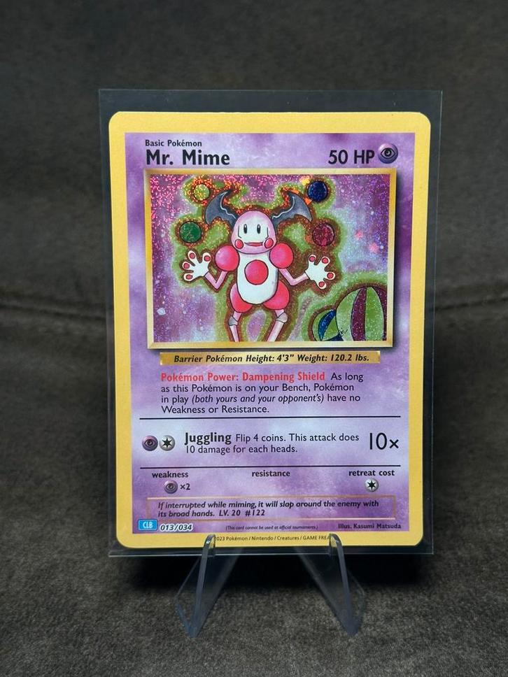 Mr. Mime #13 013/034 (Pokemon TCG Classic: Blastoise Deck), Hobby en Vrije tijd, Verzamelkaartspellen | Pokémon, Zo goed als nieuw